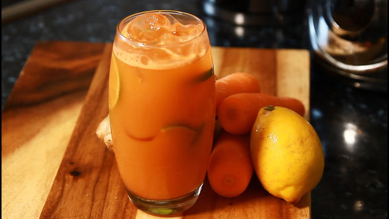 Caribbean Natural Carrot and Pineapple Juice With Ginger and Lemon 2020 Recipe By  | Chef Ricardo !!