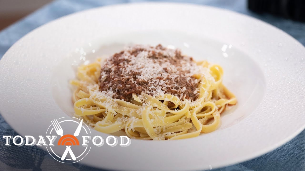 Vegetarian mushroom bolognese: Get Éric Ripert’s recipe