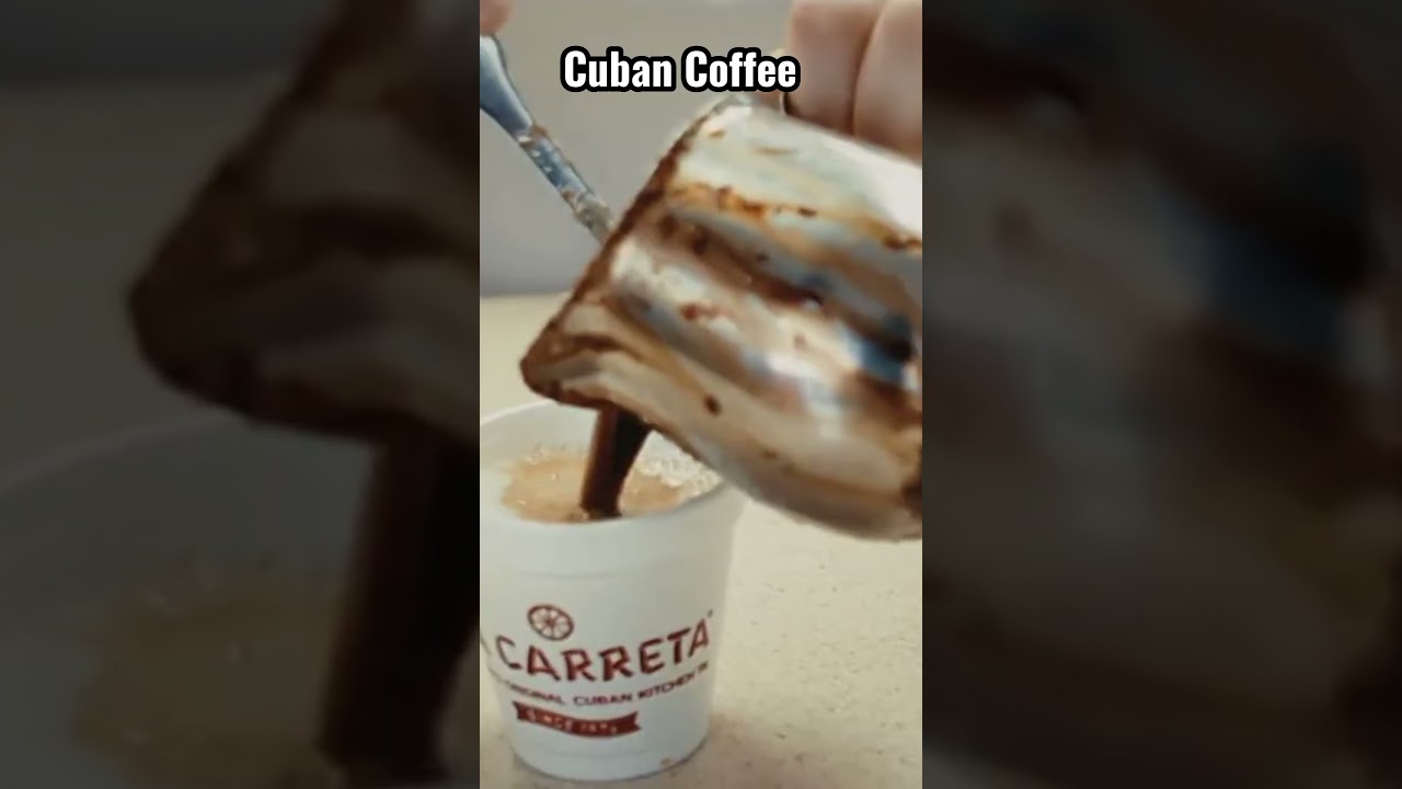 🍵How To Make Cuban Coffee 👍#cubancoffee #shorts #cuba #travel