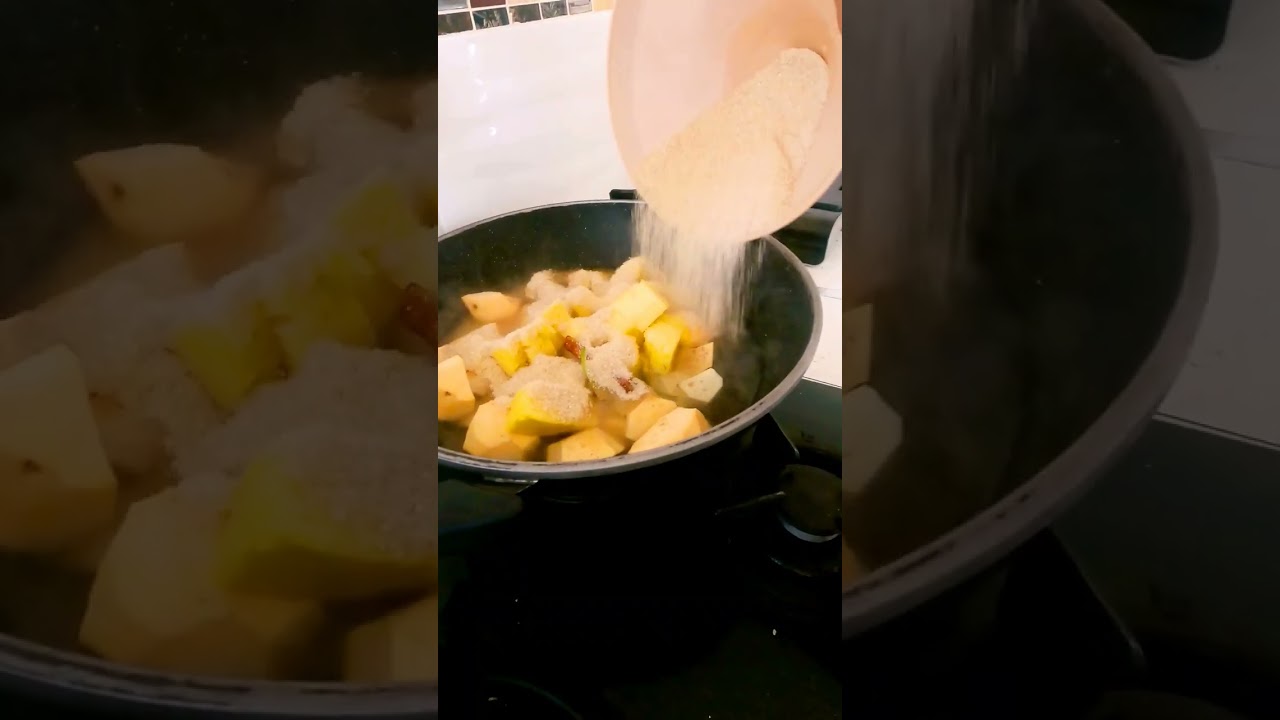 Ma Recette de confiture de patates douces et ananas . C´est un délice!