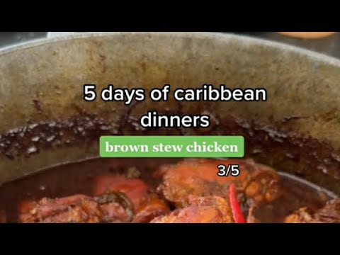 How to make Caribbean brown stew chicken❤️👌@CEYLONFOODLK #ceylonfoodlk