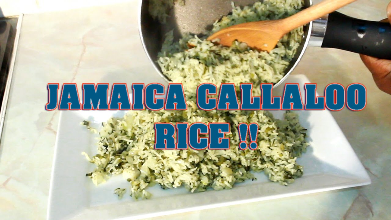 Jamaica Callaloo Rice The Best Recipes Jamaica | Recipes By Chef Ricardo