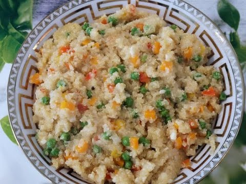 Quinoa with vegetables recipe and easy to prepare.