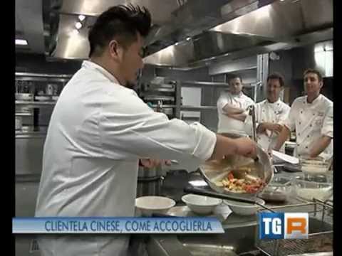 Chef Christian Yang teaches Chinese cuisine at CASINO’ DI SAINT VINCENT