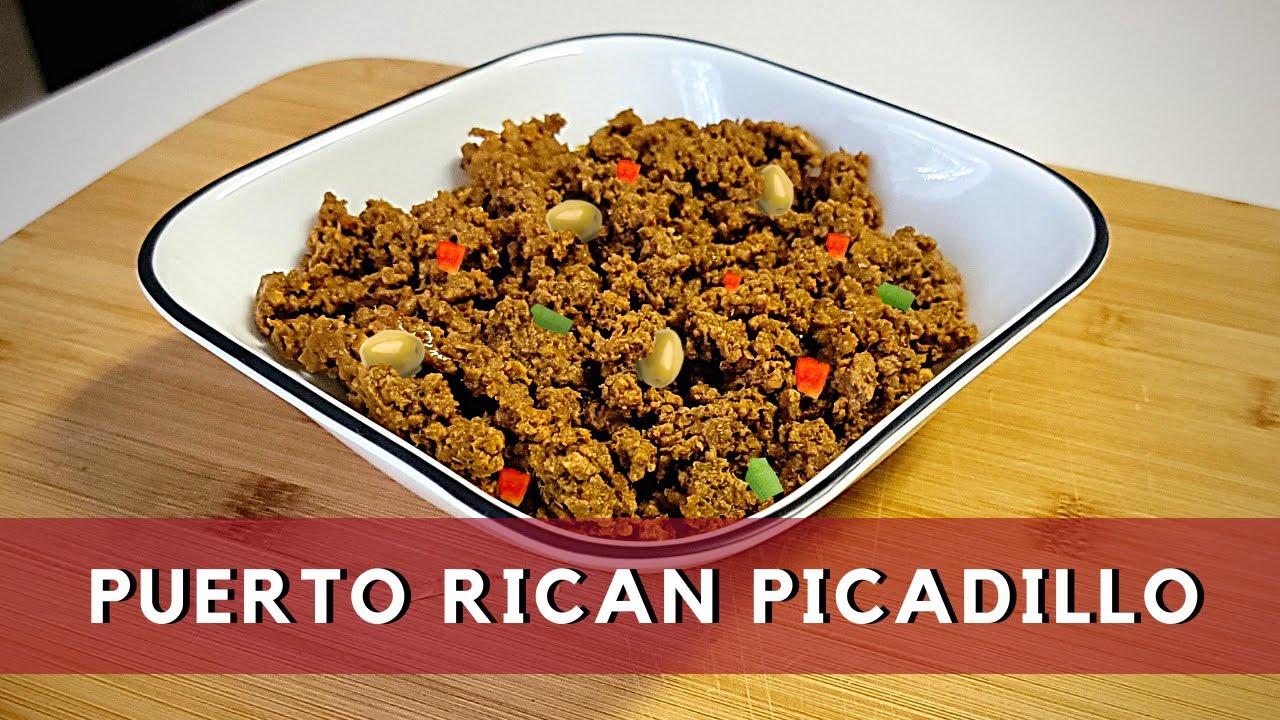 Puerto Rican Style Picadillo | Spiced Ground Beef Recipe