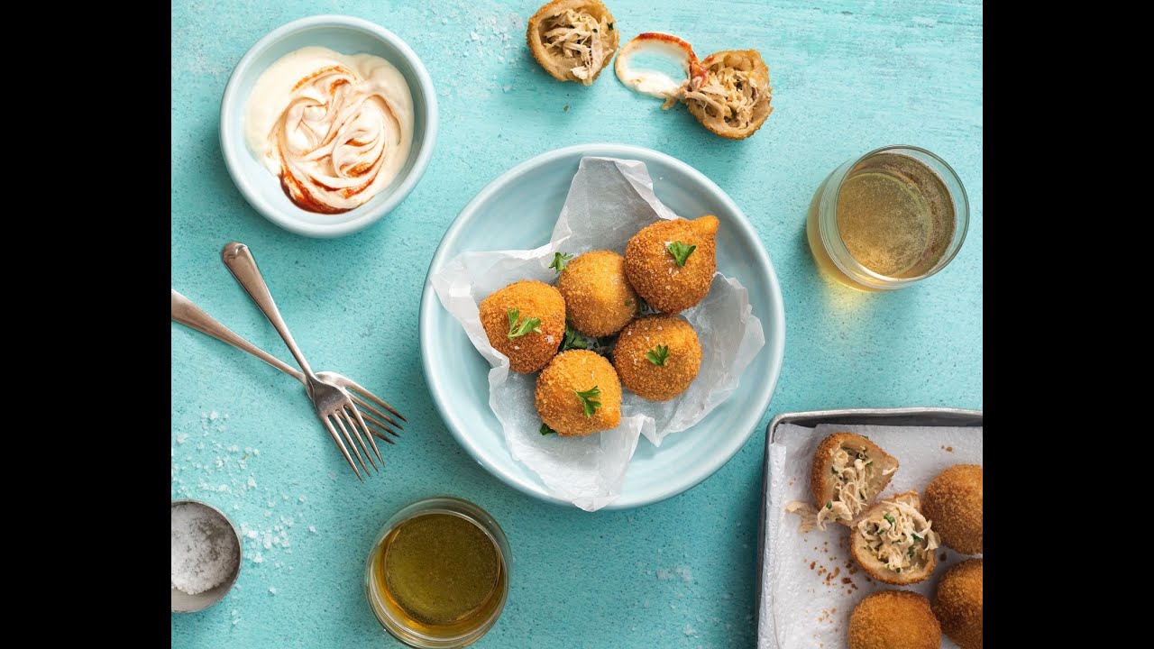 Brazilian Chicken Croquettes Coxinha