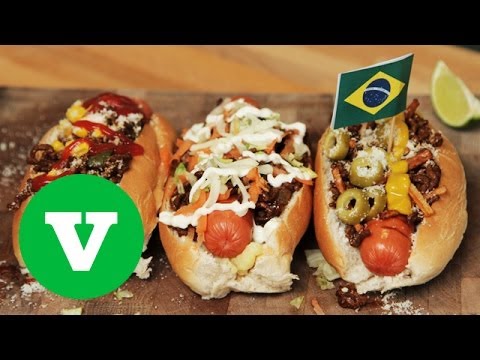 How To Make Brazilian Hot Dogs | Good Food Good Times World Cup 2014 Special