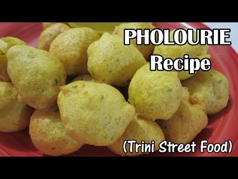 My PHOLOURIE Recipe | Fried Street Food Around The World | Trinidad