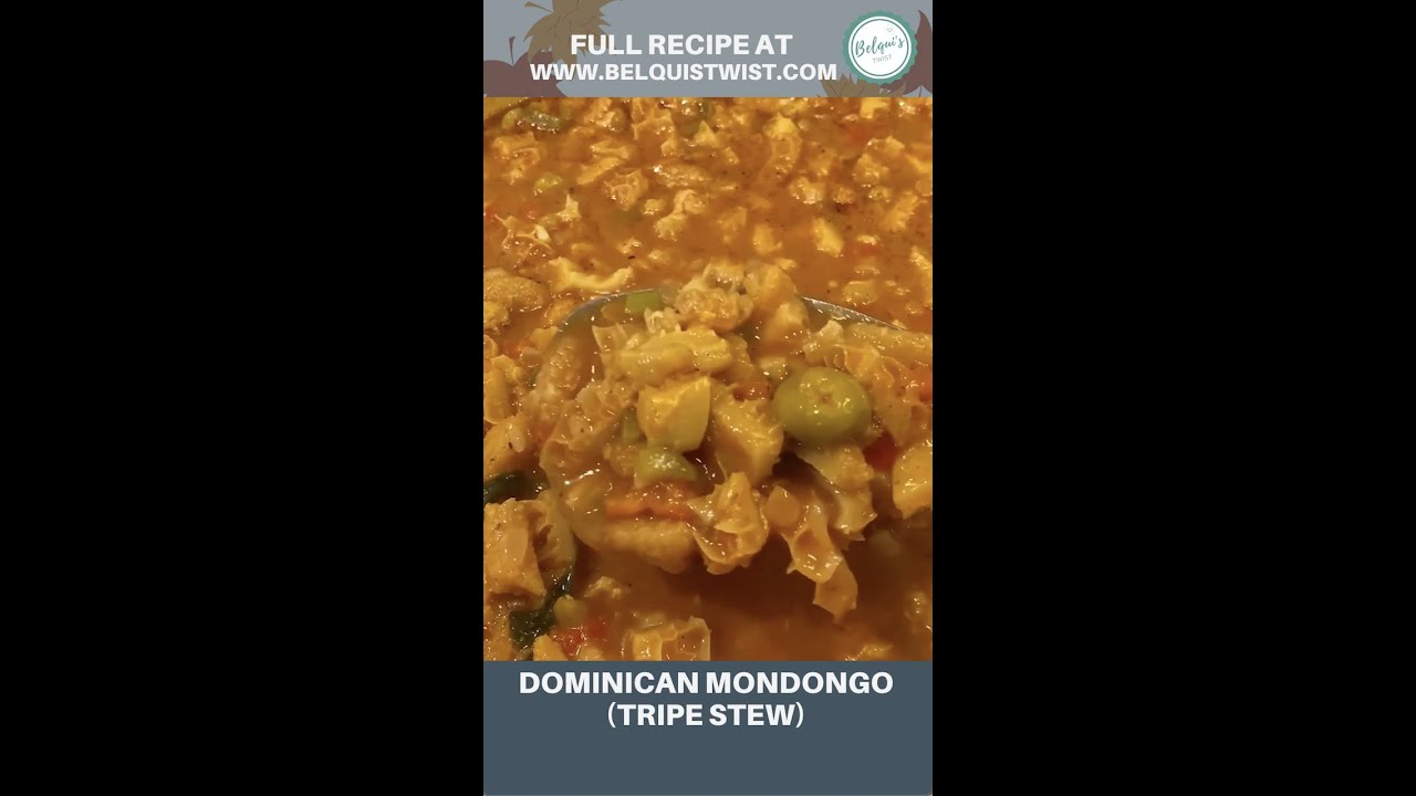 Dominican Mondongo (Tripe Stew) #shorts