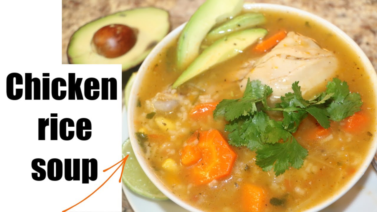 Easy chicken rice soup | Dominican tyle| Recipes with Ros Emely