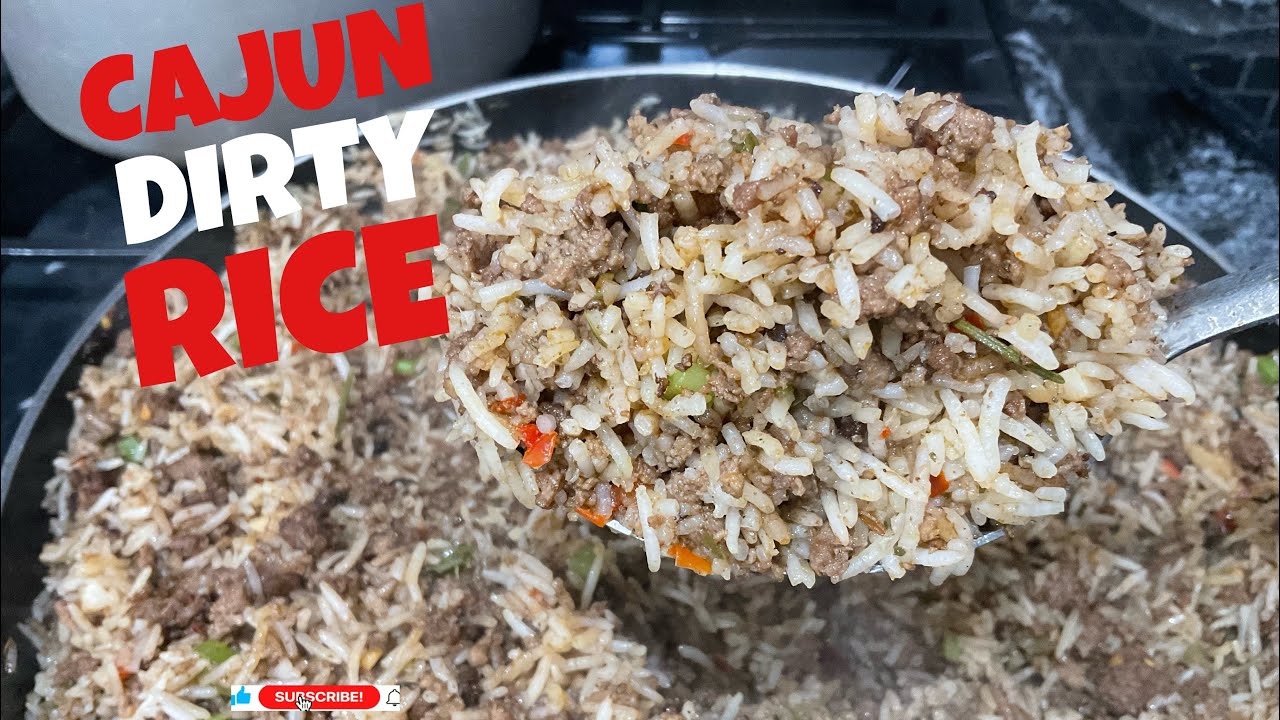 Easy Jamaican Style “Cajun Dirty Rice Recipe|| Beginners Full Tutorial​⁠@Shelsthymekitchen