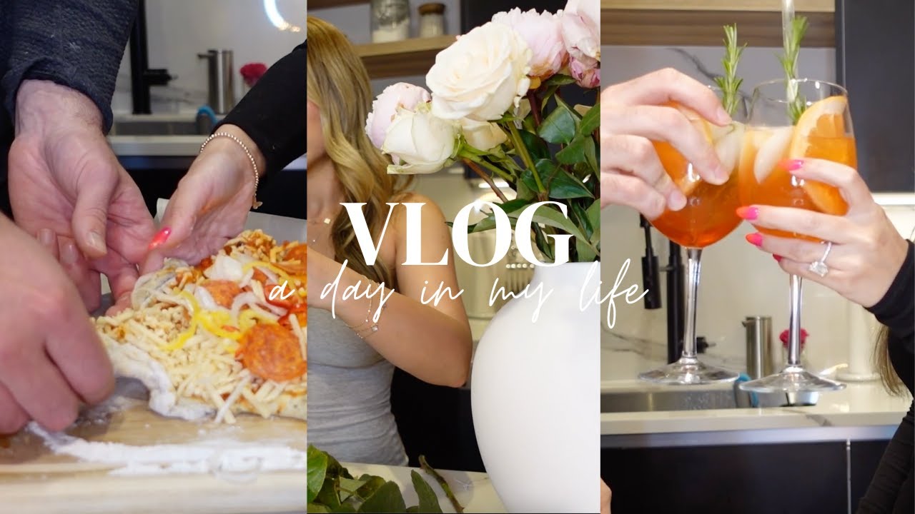 VLOG ♡ NURSE DAY OFF: date night, home cooking, trader joes, pilates, & errands.