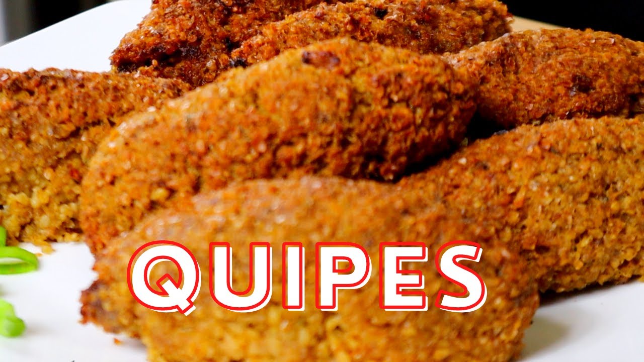 How to Make Dominican Quipes – Deep Fried Bulgur Rolls