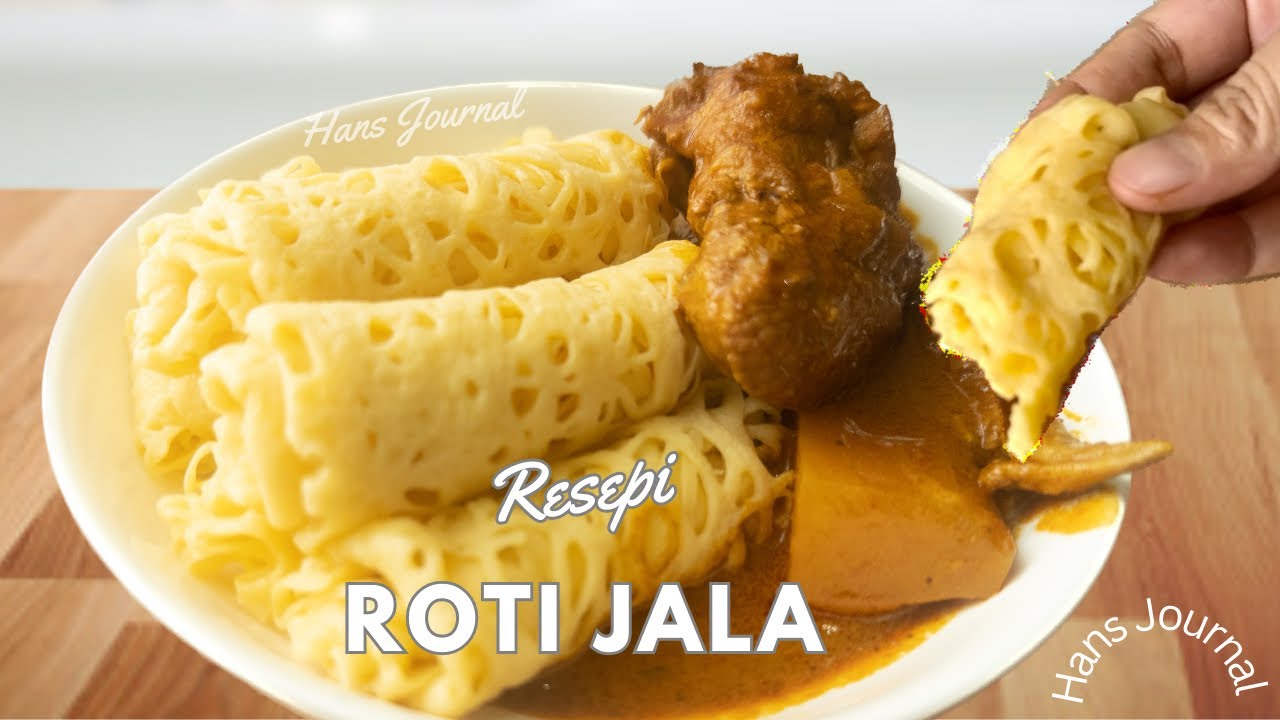 MUDAHNYA BUAT ROTI JALA!! Kena CUBA |||| #resepimudah #resepiviralmudahdansedap #food