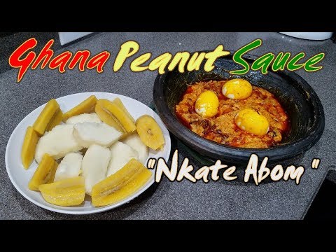 Ghana Peanut Sauce | Nkate Abum | Simple Recipe