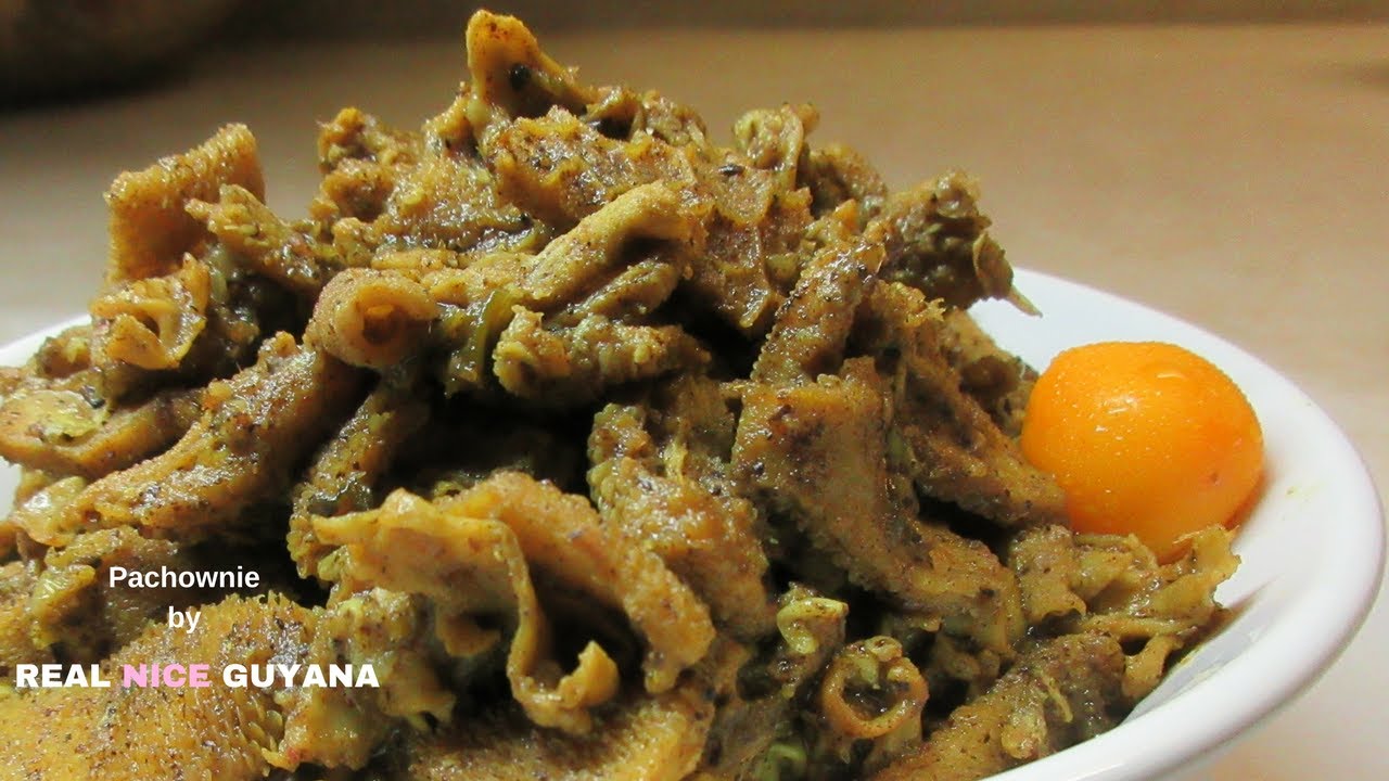 Pachownie step by step Recipe Video II Real Nice Guyana.