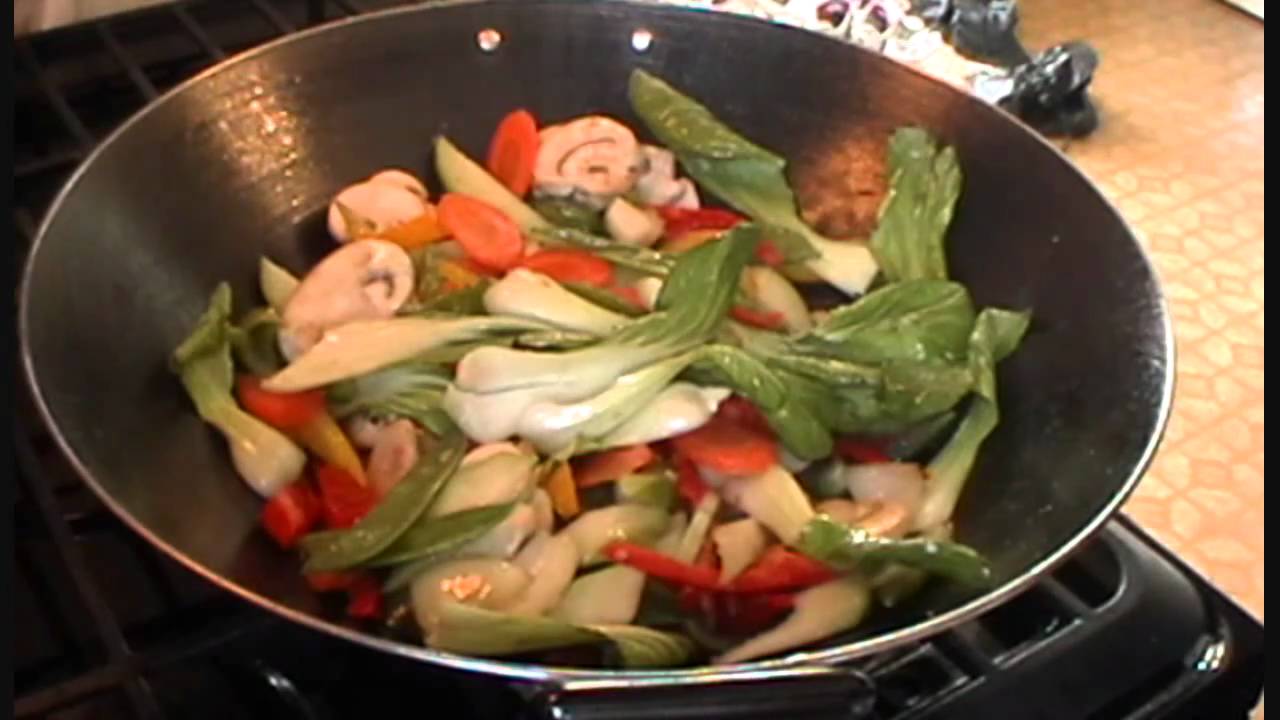 A Quick Shrimp Stir Fry.