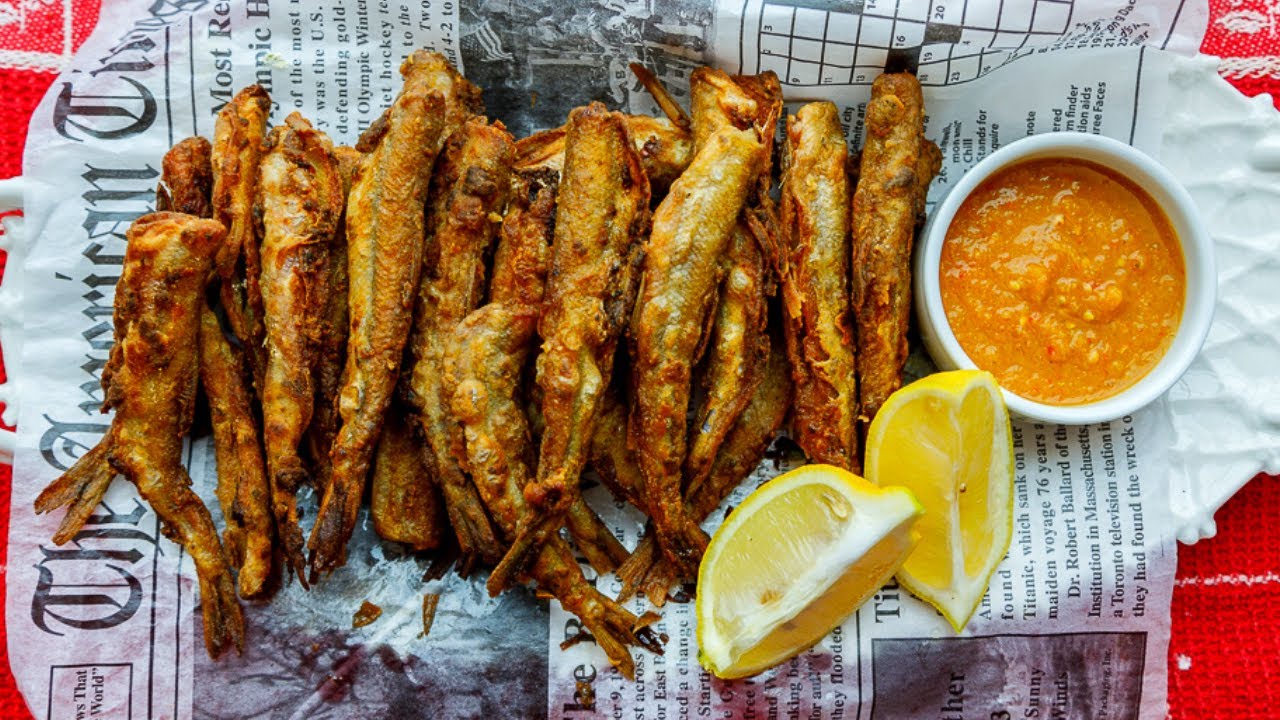 Crispy fried sardine  | FRIED SMELT | FRIED FISH