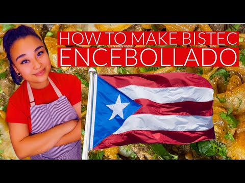 THE BEST Bistec Encebollado Recipe (Puerto Rican Steak & Onions) + Sofrito Recipe IN DESCRIPTION BOX