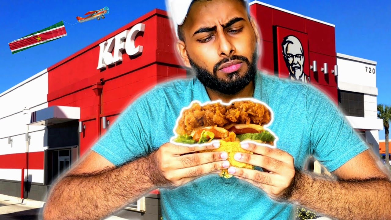 Is De “Double Down” Burger Van KFC Lekker? | Suriname Edition