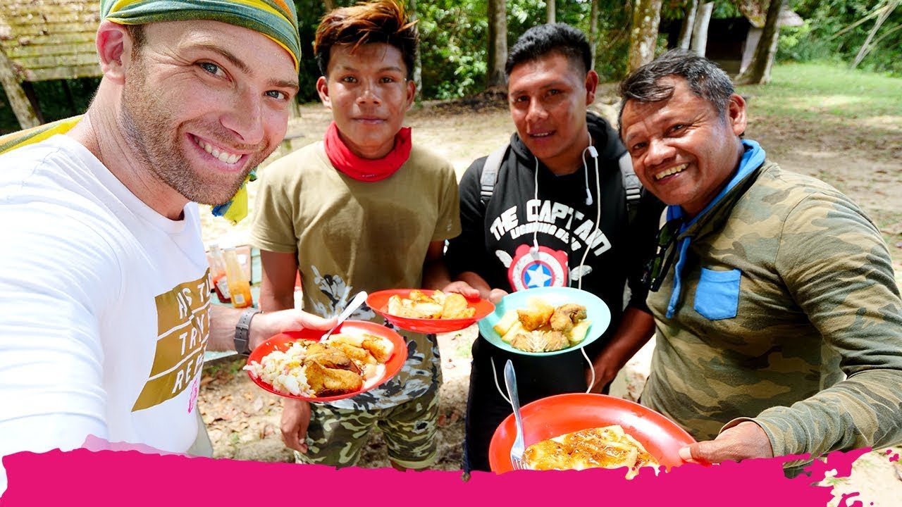 Surinamese JUNGLE FOOD + Jungle Trek to the POTI HILL | Palumeu, Suriname