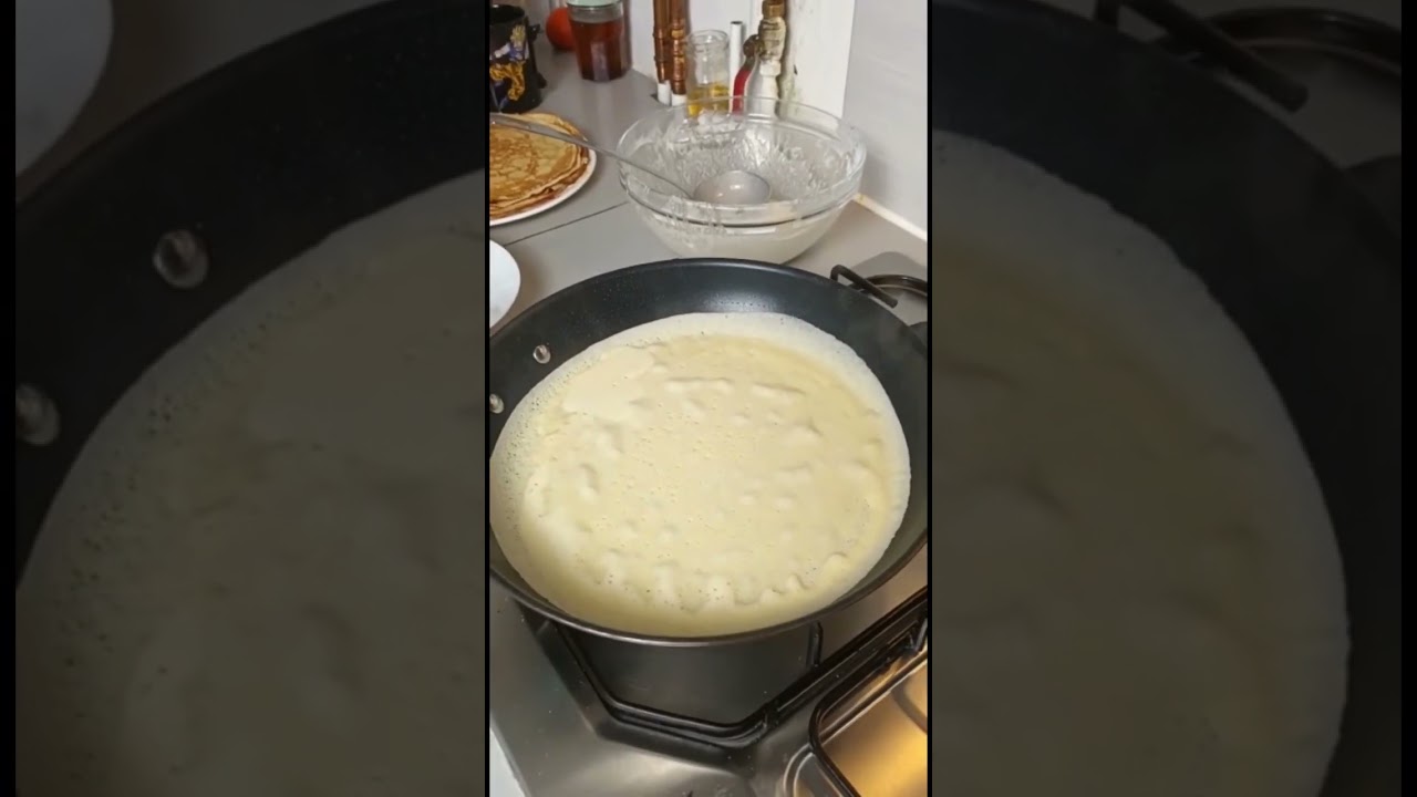 Recette goûter du lundi/ crêpe sucrée a la farine de manioc /https://youtu.be/Va1T6LU0hKk