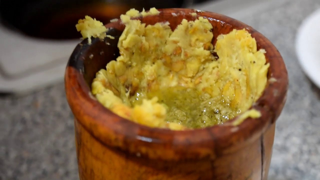 COMO HACER UN MOFONGO DOMINICANO!!