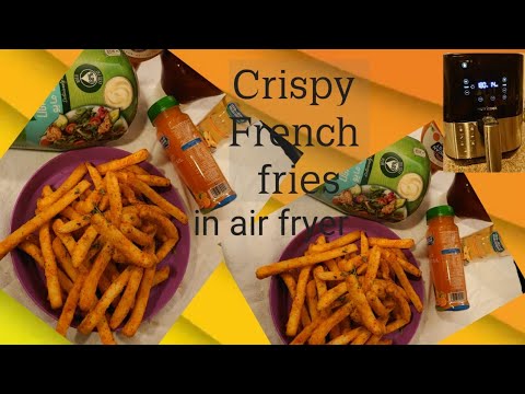 Crispy French fries recipe| Crispy and spicy fries| Air Fryer fries perfect recipe#shorts #jaza