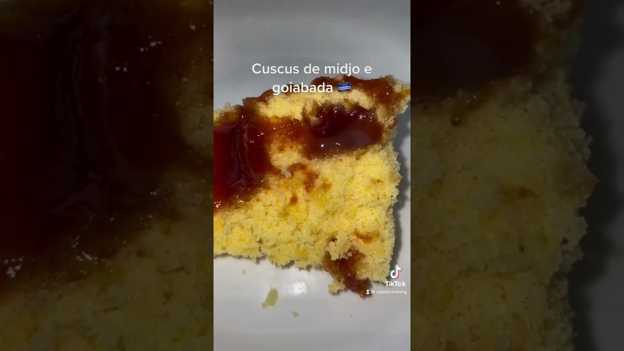 Cuscus de goiabada 😋 #foodlover #foryou #foodie #pourtoi #caboverde #shortvideo #parati #capvert