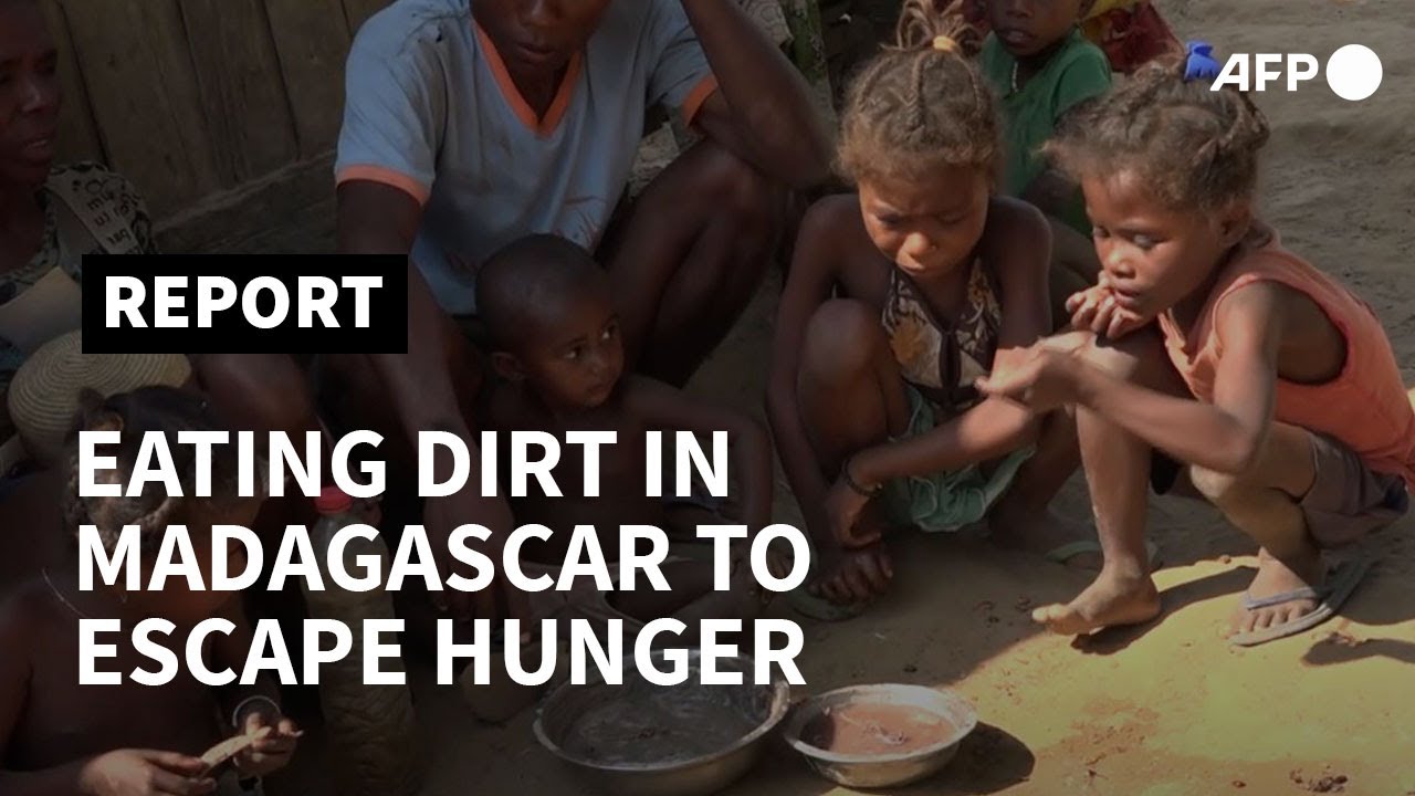 Eating dirt in Madagascar to escape hunger | AFP