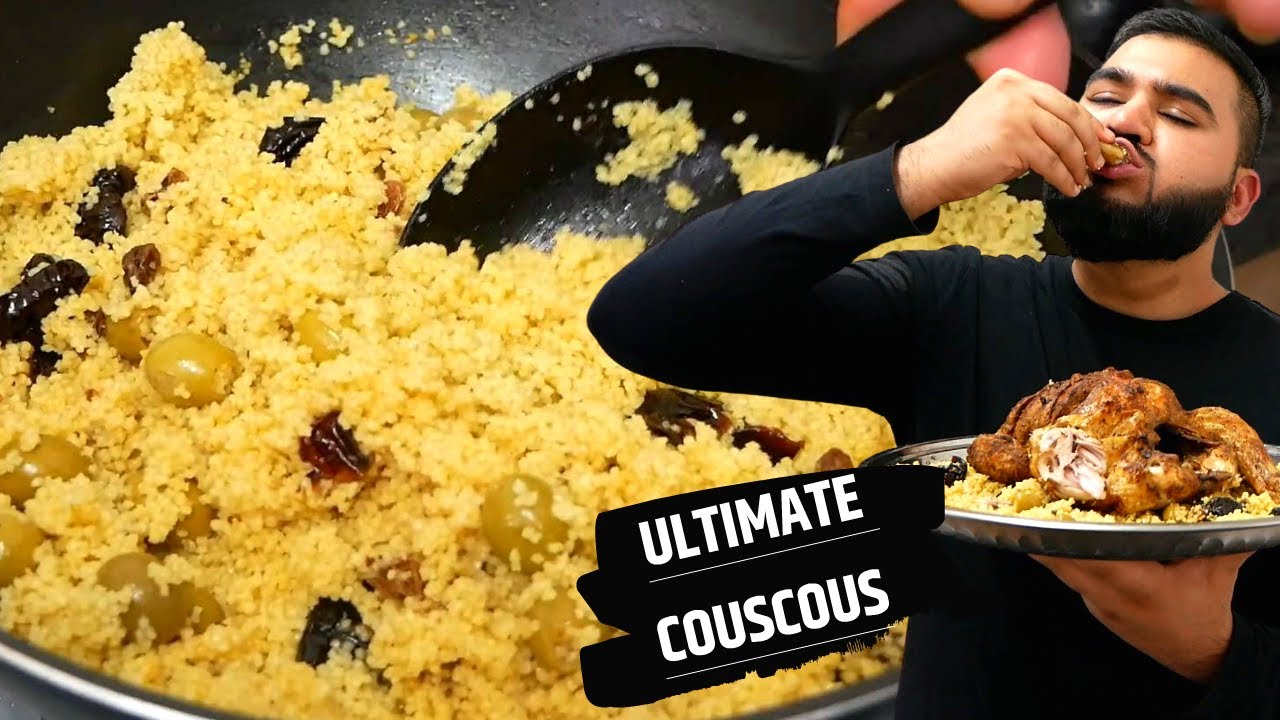 BEST MOROCCAN STYLE COUSCOUS RECIPE | Halal Chef