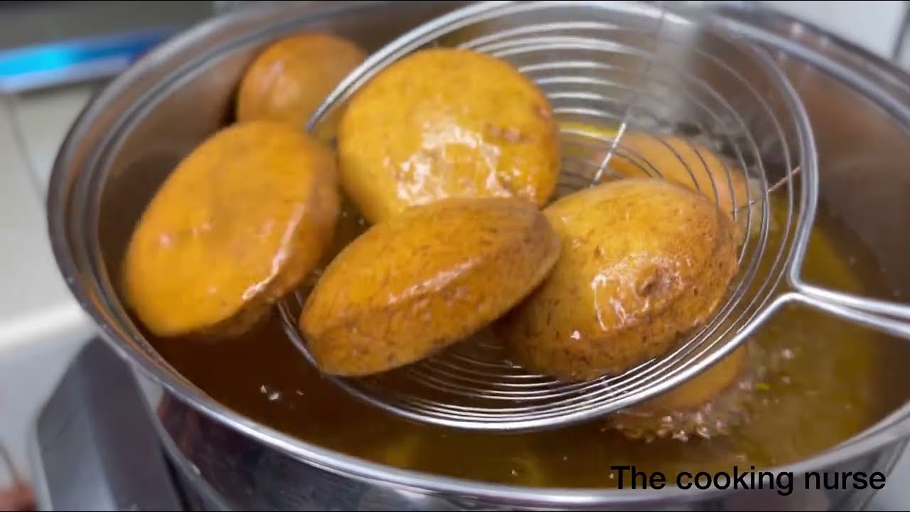 how to make ugandan kabalagala pancakes with just 3 ingredients | The cooking nurse