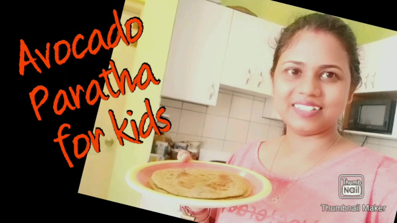 Avocado Paratha | Healthy recipes for kids | Indian Mom Vlog | Poonam Prasad Singh