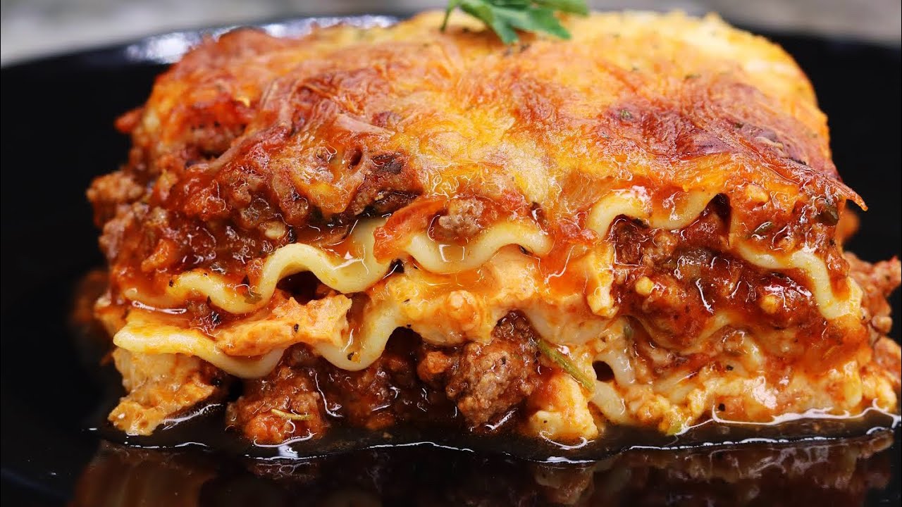 Easy Lasagna Recipe WITHOUT Ricotta Cheese| Must Try!