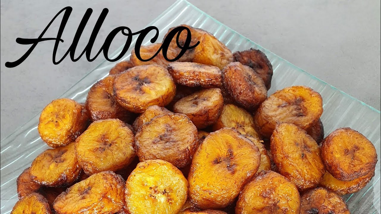 #6 Alloco 🇨🇮, aloco ou aloko, Bananes plantain 🍌 frites, sweet fried plantains recipe