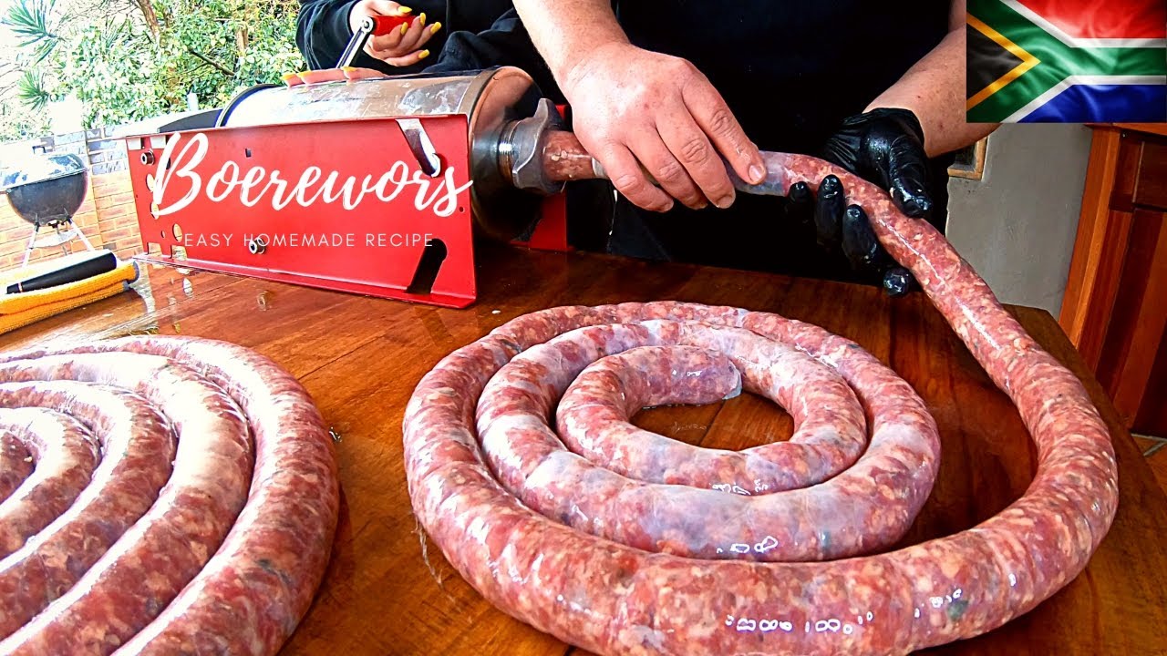 Easy Boerewors Recipe | Traditional South African Sausage | HOMEMADE | Xman & Co