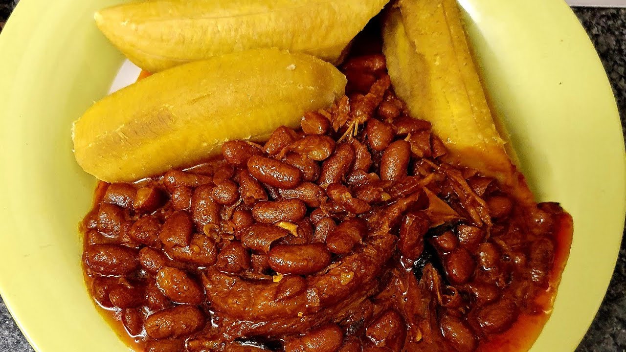 Cameroon Traditional beans recipe/Born house beans