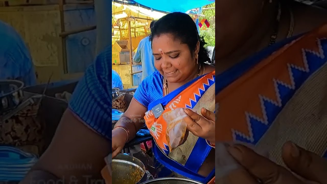 Hyderabad Famous Kumari Aunty Selling Unlimited Non-Veg Meals #shorts