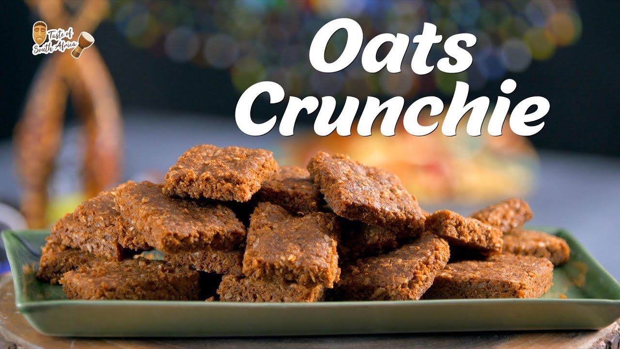 Oats Crunchie Recipe | South African Food Recipes | Recipes By Megha Joshi