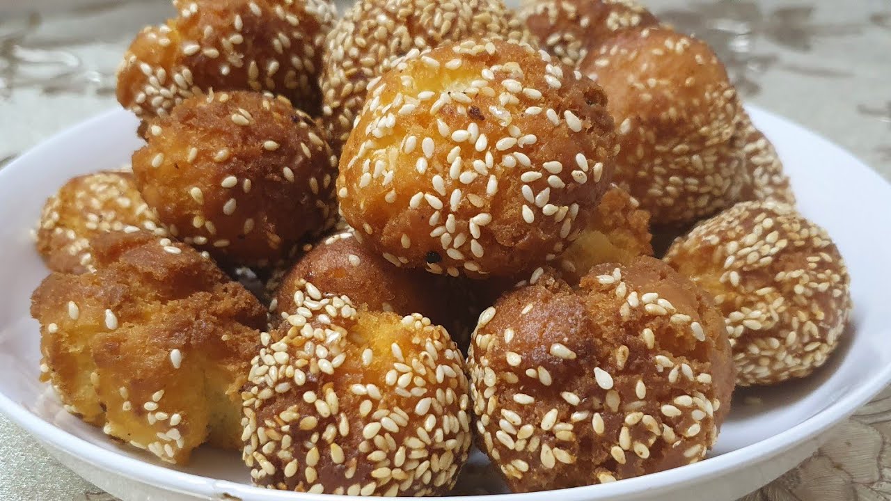 [Mauritian Cuisine] Gato Zinzli (Gateau Gingeli) Mauricien | Sesame Balls Recipe