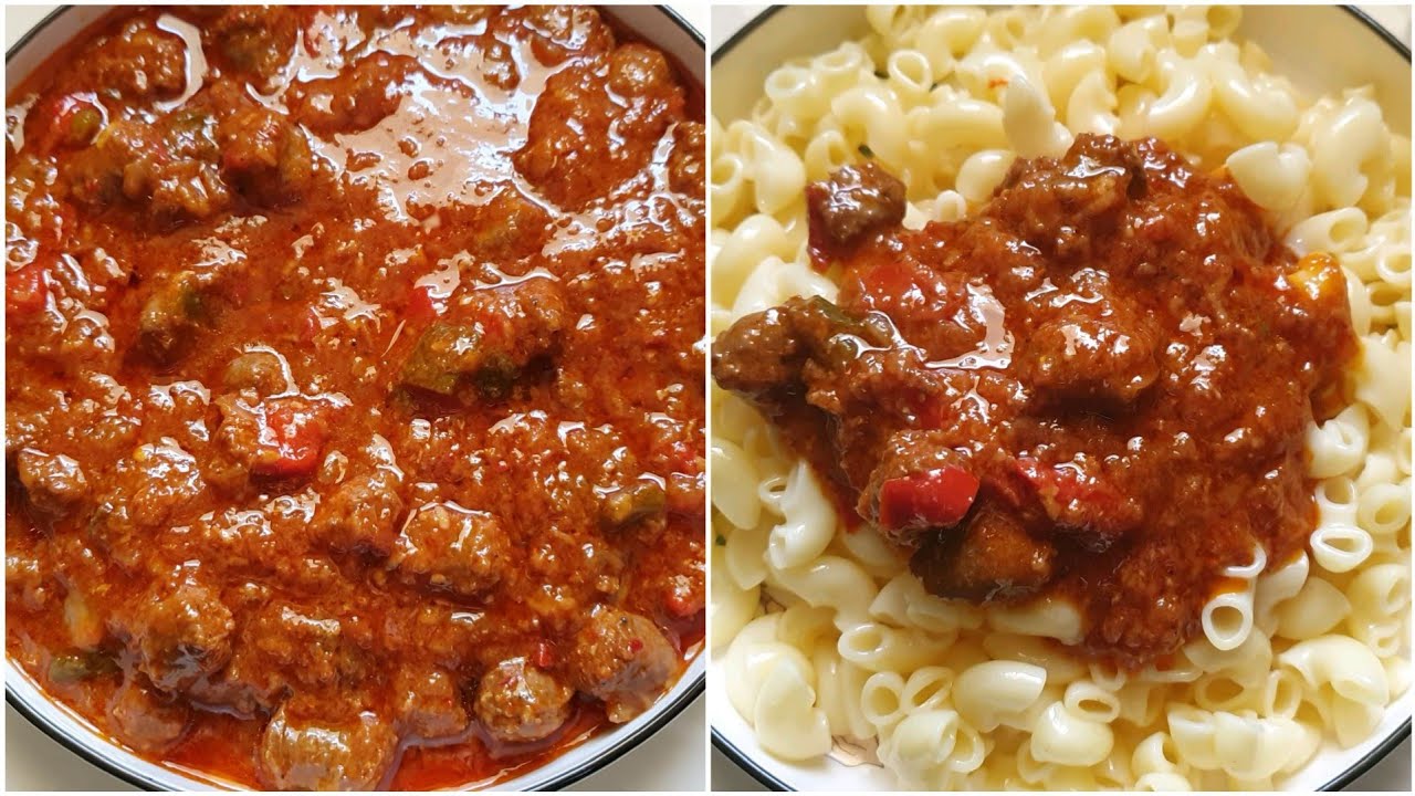 Delicious Macaroni with Sausage Egyptian Recipe