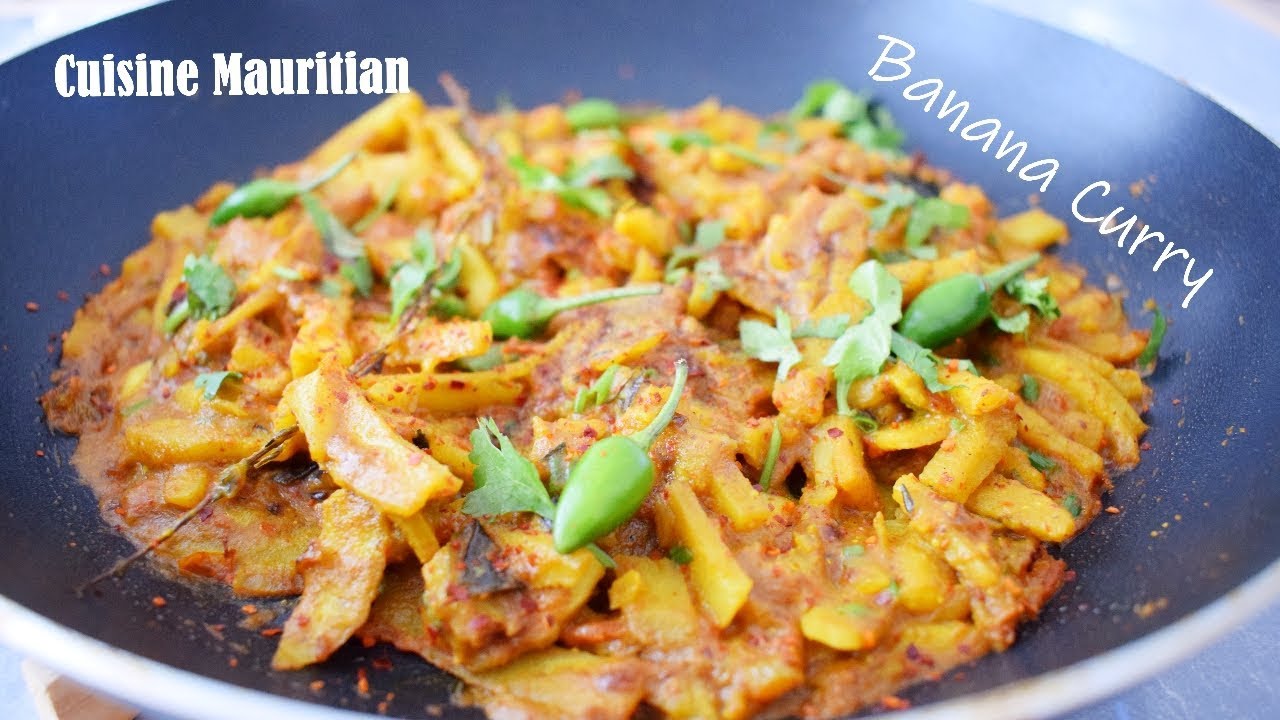 Episode 158| Banana Curry | Cari Banane | Cuisine Mauritian|