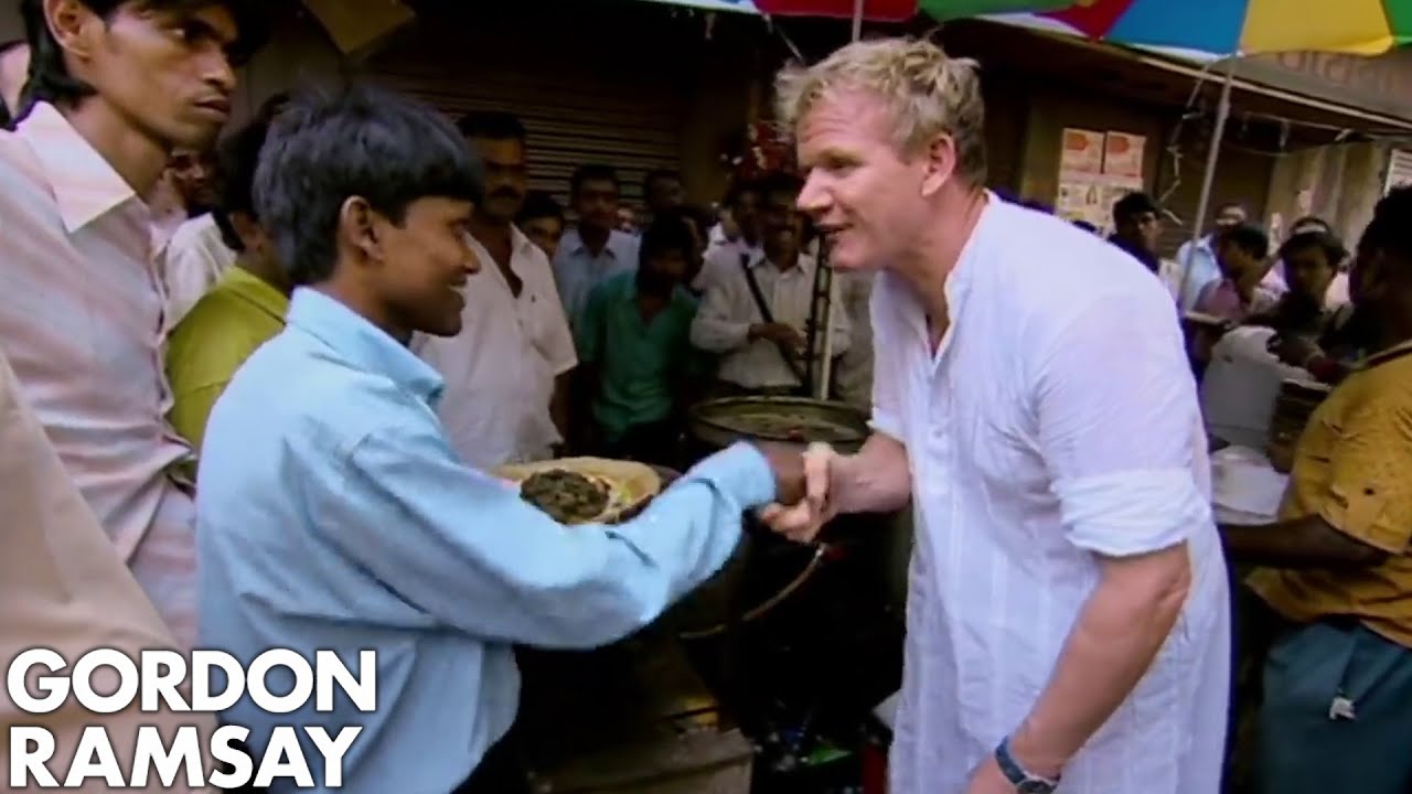 Gordon Ramsay Cooks Street Food In India | Gordon’s Great Escape