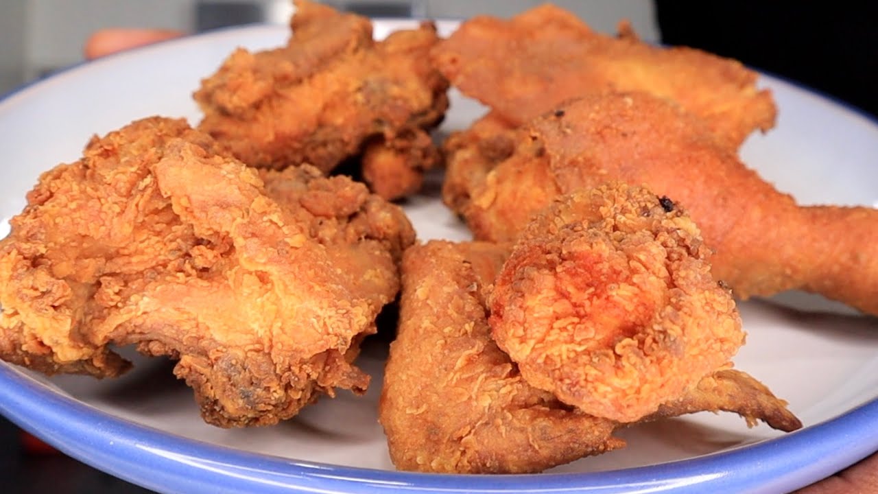 EXTRA CRISPY DEEP FRIED CHICKEN RECIPE  | NO EGG WASH | NO MILK | Hawt Chef