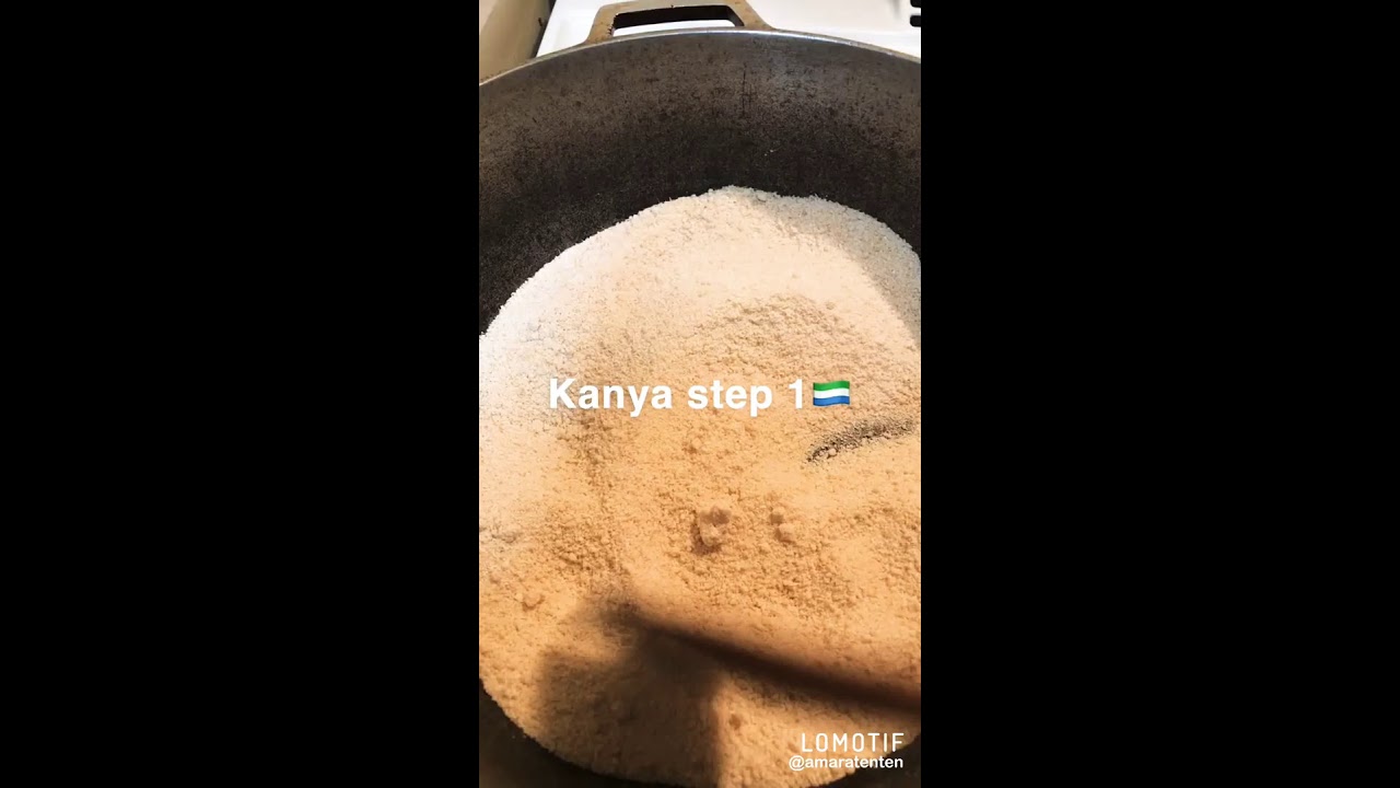 How to make Sierra Leone Kanya