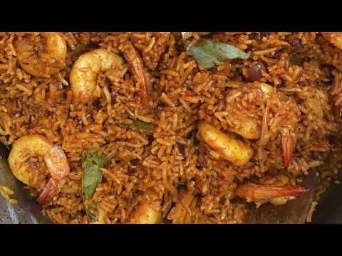 Shrimp Basmati Jollof Rice| How to Make Basmati Jollof Rice