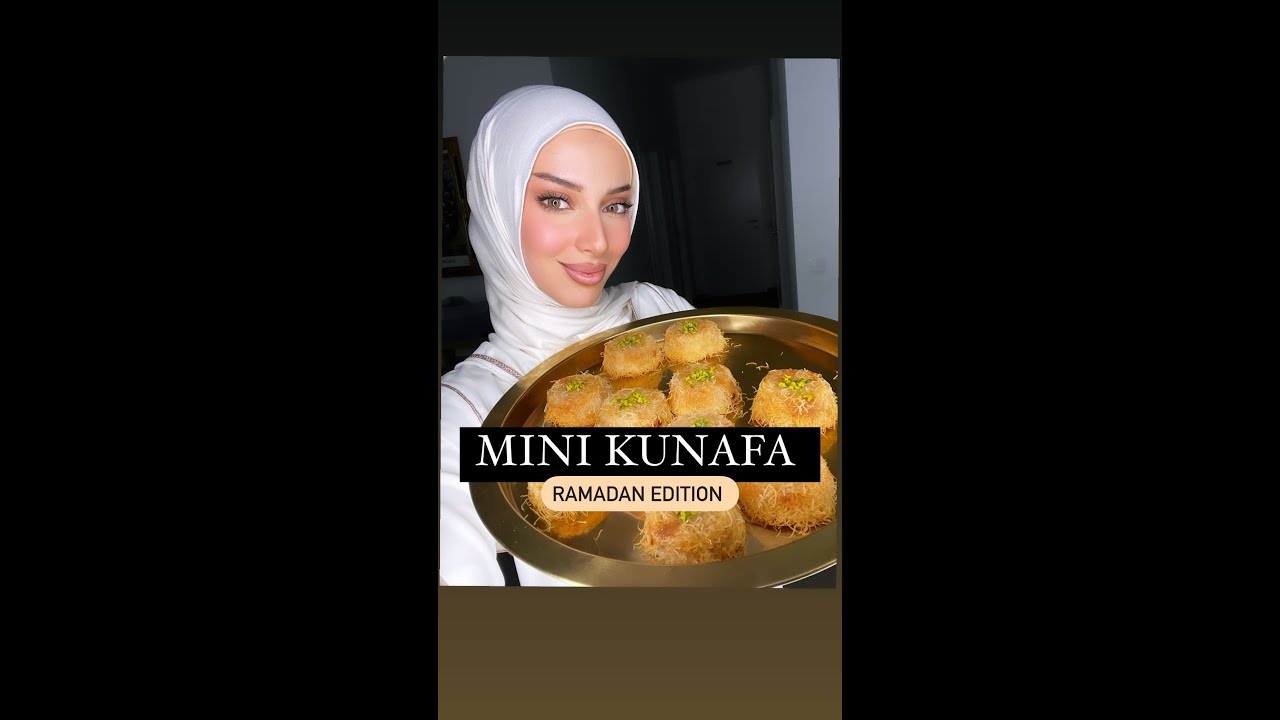 You asked for it, here is the best mini kunafa recipe on YouTube! 😍 #youtubepartner #shorts