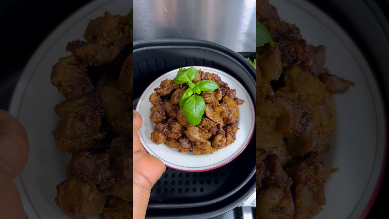 spicy chicken gizzard #shortfeed #ghana #youtube #ghanafood #shortvideo #viral #food #shorts