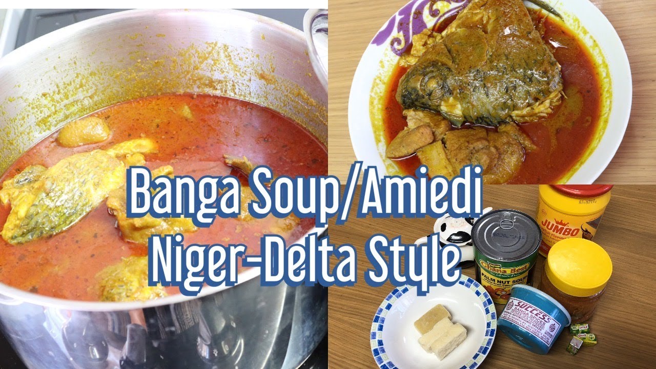 Banga Soup/Amiedi Niger-Delta Style | Banga Soup Recipe | Delta Banga Soup