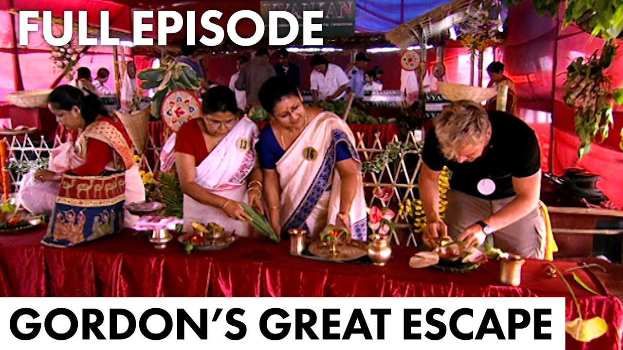 Gordon Ramsay Enters An Indian Cooking Challenge | Gordon’s Great Escape FULL EPISODE